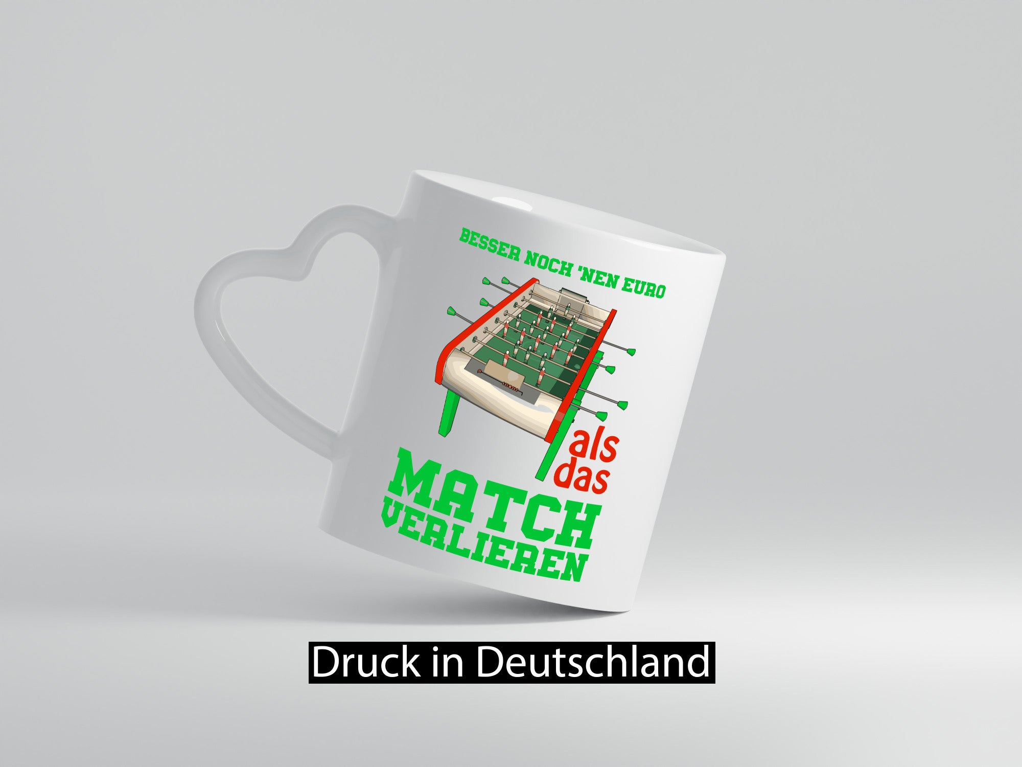 Tischkicker Tasse | Tischfußball Spruch Kicker Match lustig Humor Geschenkidee