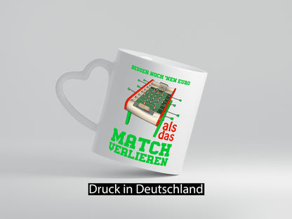 Tischkicker Tasse | Tischfußball Spruch Kicker Match lustig Humor Geschenkidee