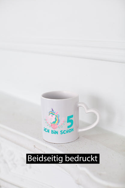 Ich bin schon 5 | 5. Geburtstag Jährige Einhorn Geschenk Geschenkidee lustiger