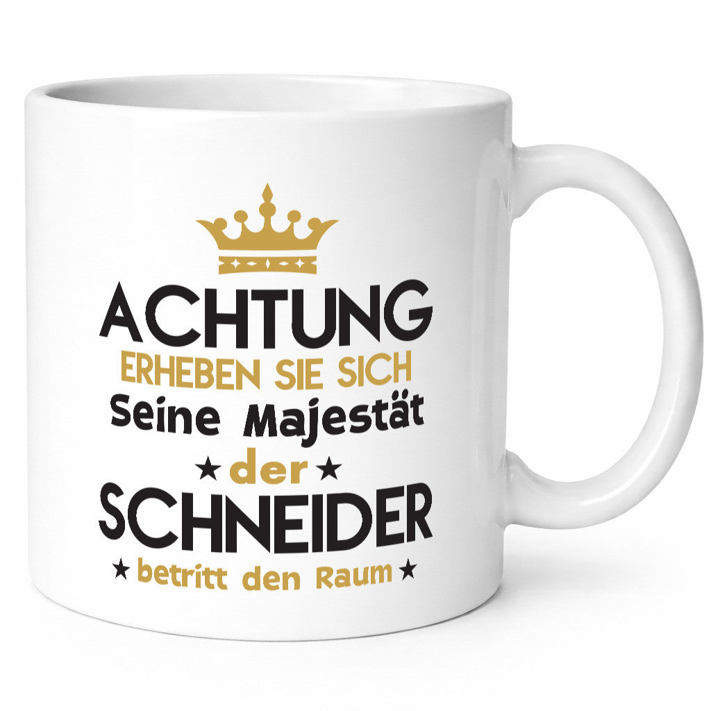 Seine Majestät Schneider | Beruf Schneiderei Geschenk Arbeit Kollegen Büro
