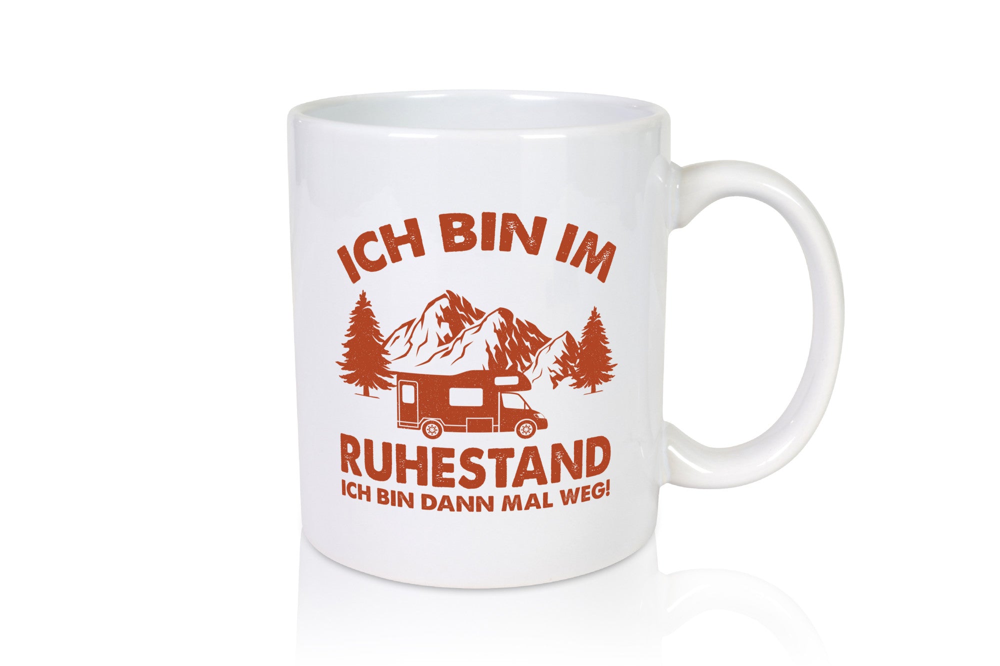 Bin im Ruhestand, dann mal weg | Wohnmobil lustig Ruhestand Jubiläum Geschenk