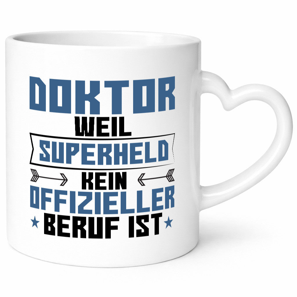 Superheld Doktor | Doktorand Doktortitel lustiger Spruch Geschenk Humor