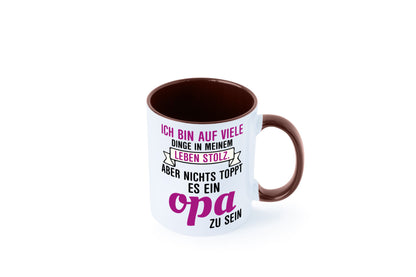 Opa Tasse | Stolzer Großvater Vatertag Enkelkinder Geschenk Familie