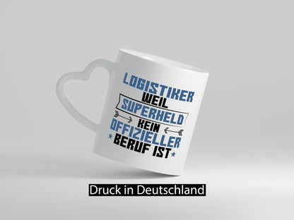 Superheld Logistiker | Beruf Logistik Geschenkidee Arbeit Kollegen Büro Humor