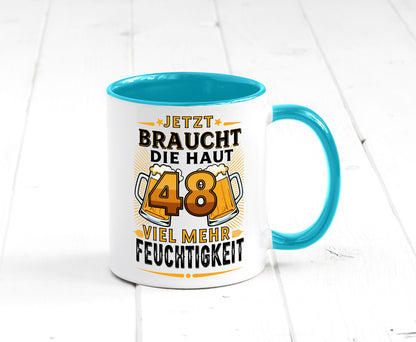 48 braucht die haut mehr Feuchtigkeit | 48. Geburtstag Geschenk Geschenkidee
