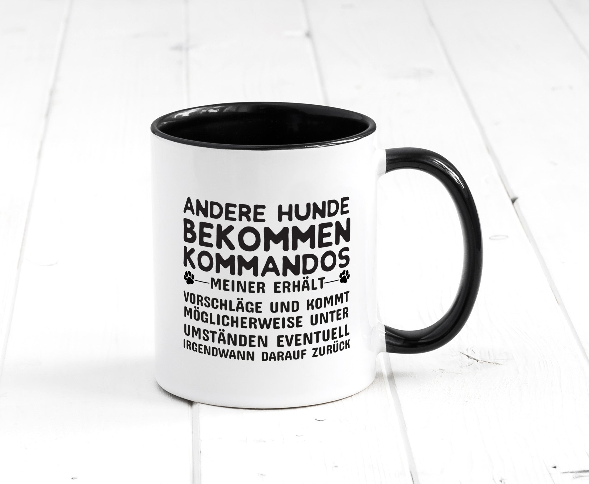 Hunde Training | Hundebesitzer Tasse Hundekommando lustig Tierliebhaber Humor