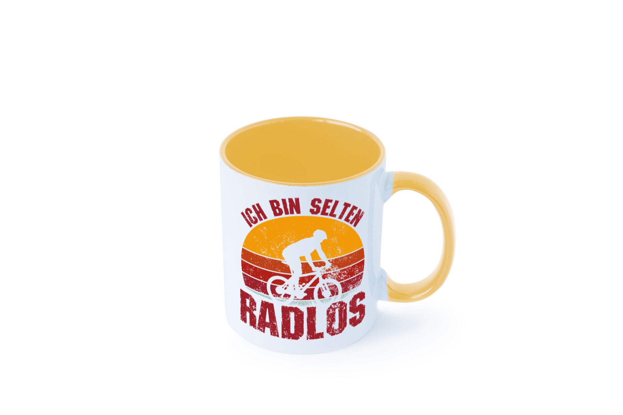 Ich bin Selten Radlos | Radfahrer Mountainbike Humor Geschenkidee Tasse