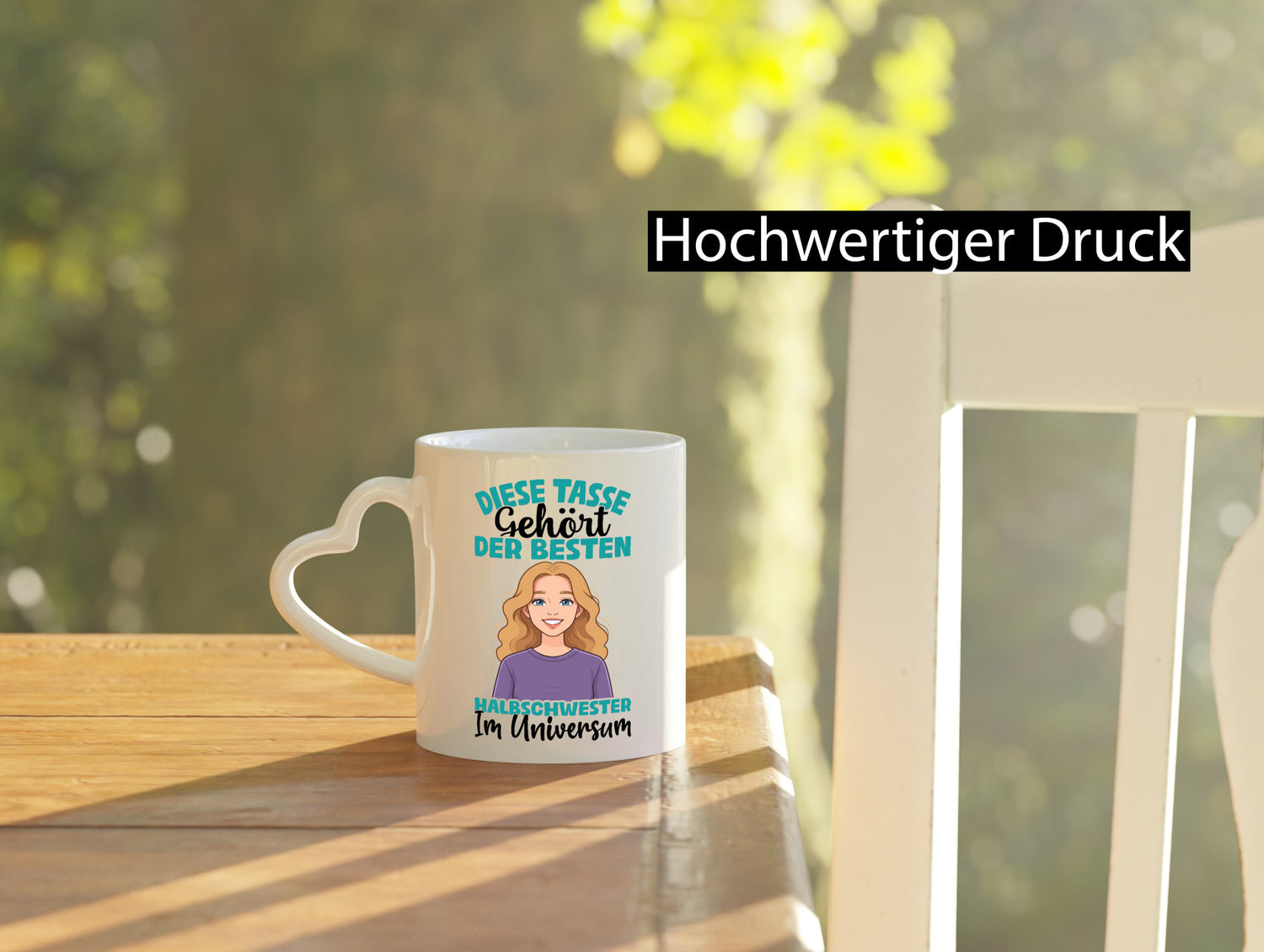 Im Universum: Halb Schwester | Stiefvater Stiefmutter Geschenkidee Familie