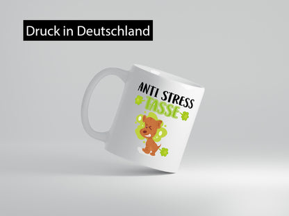 Anti-Stress Tasse | süßer Mops Pups Hund lustig Geschenk Tierliebhaber Humor