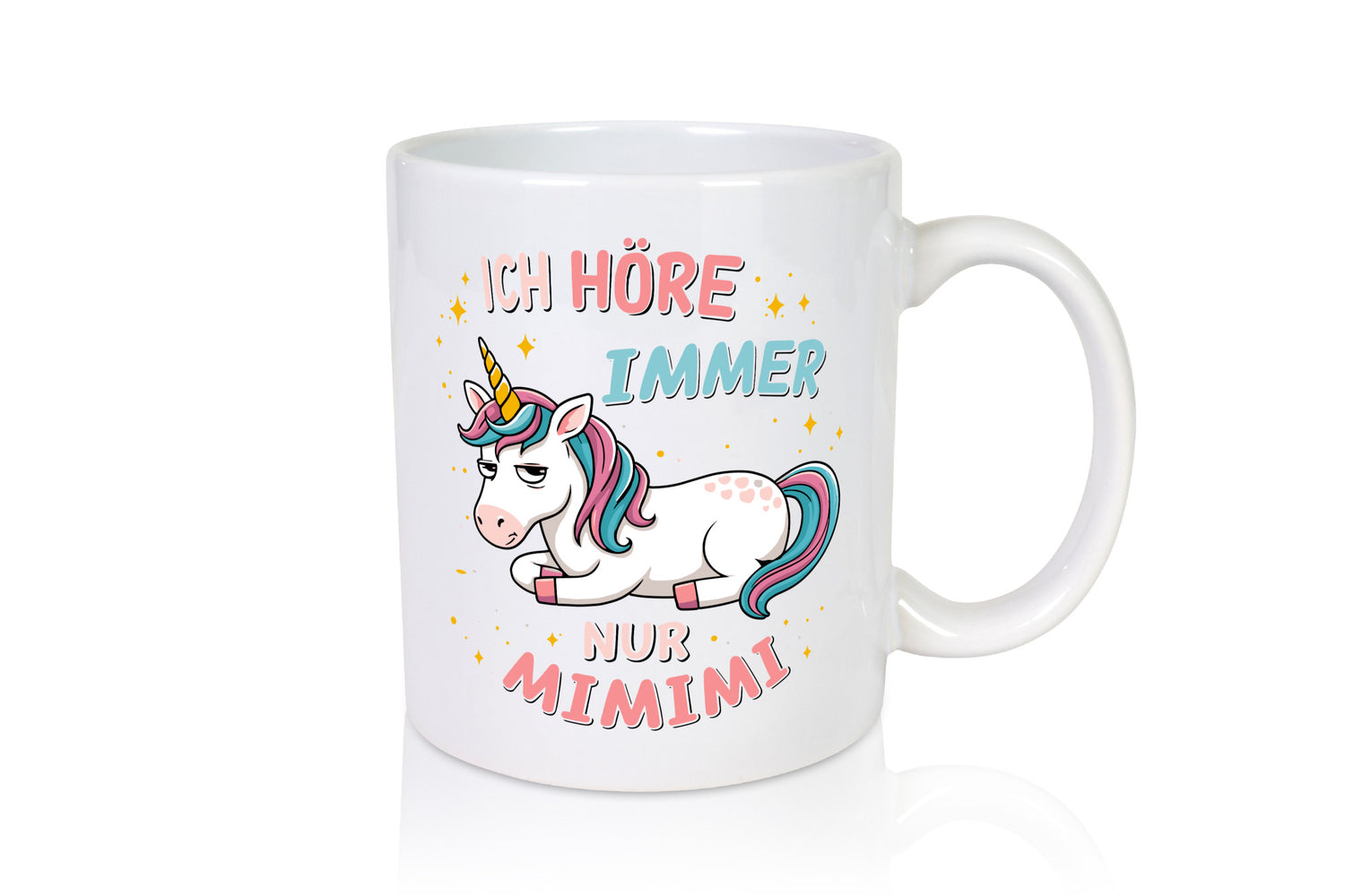 I only hear meow meow | Unicorn Lazy v2 funny saying Gift Humor