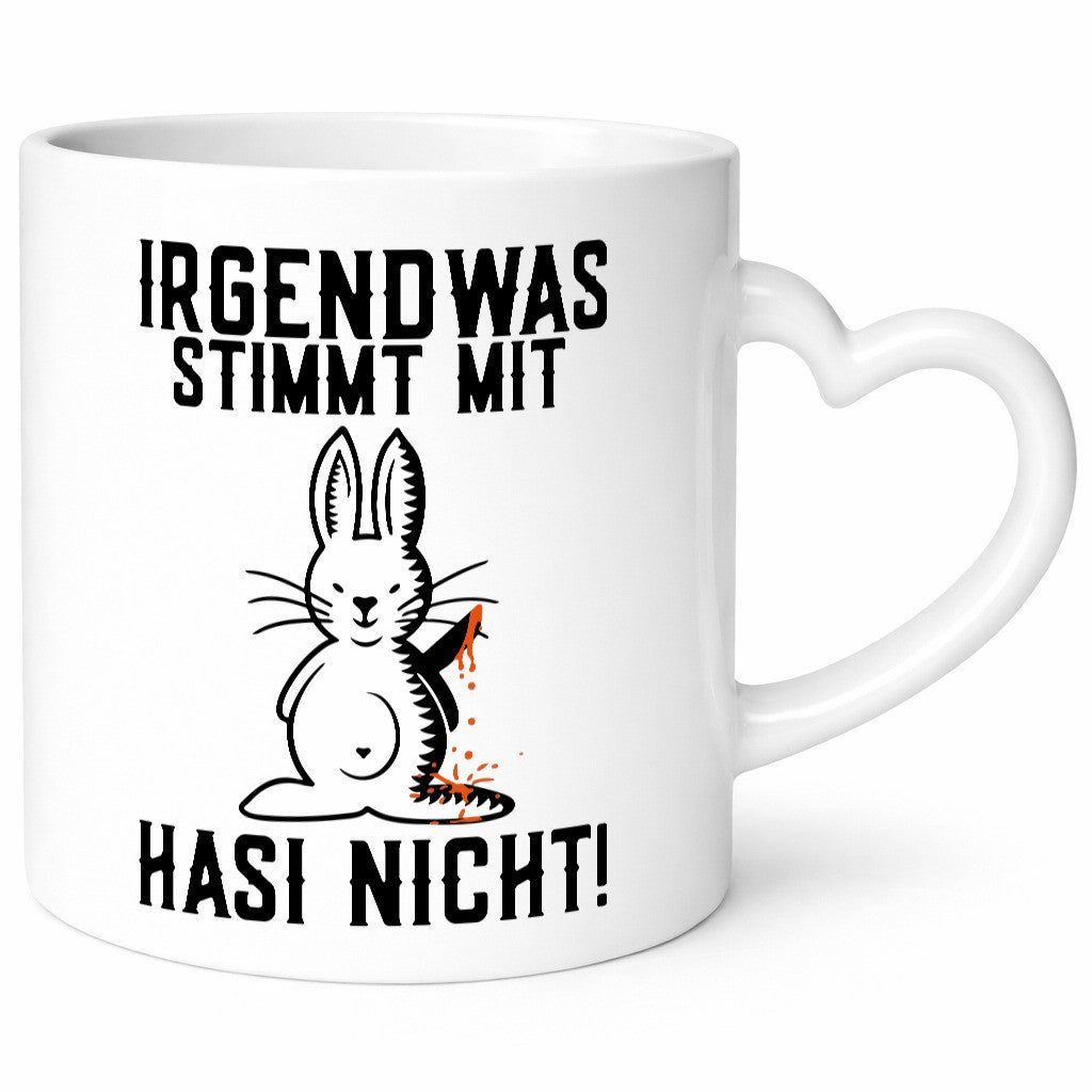Irgendwas stimmt nicht | Sado Maso Hase Peitsche Maske Geschenk Humor