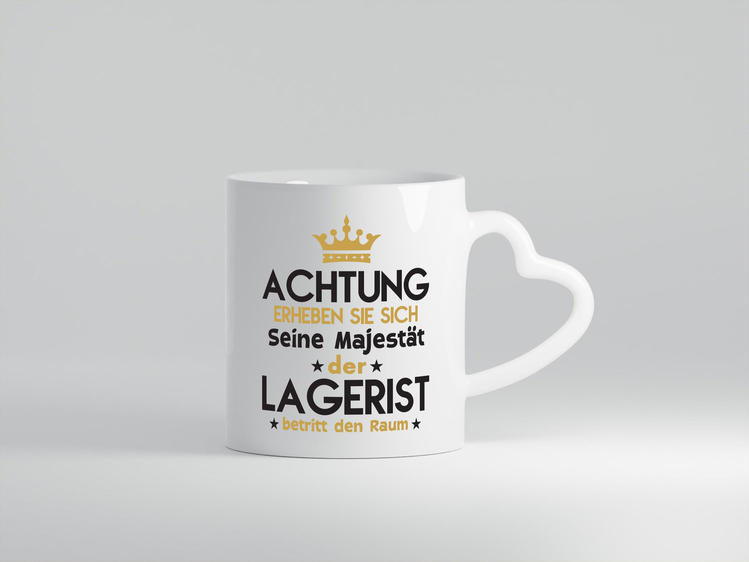 Seine Majestät Lagerist | Lageristen Lager Arbeiter lustig Arbeit Kollegen Büro