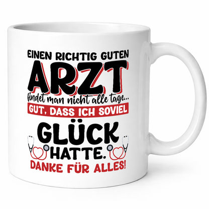 Richtig guter Arzt | Dankeschön Tasse Ärzte Spruch vl5 lustig Humor