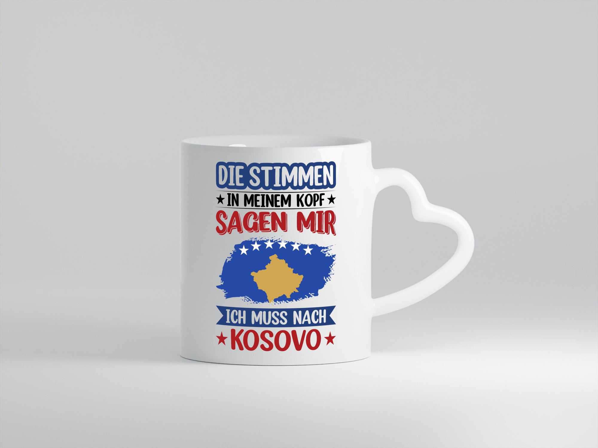Kosovo | Urlaub Stimmen in meinem Kopf Traumland Geschenk Humor Geschenkidee