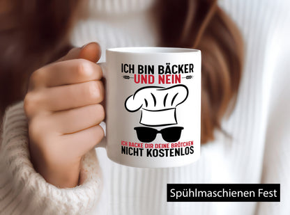 Bäcker und ich backe dir deine Brötchen nicht Kostenlos lustig Humor