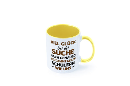 Viel glück | Geile schüler Schule Beste Lehrerin lustig Humor Geschenkidee