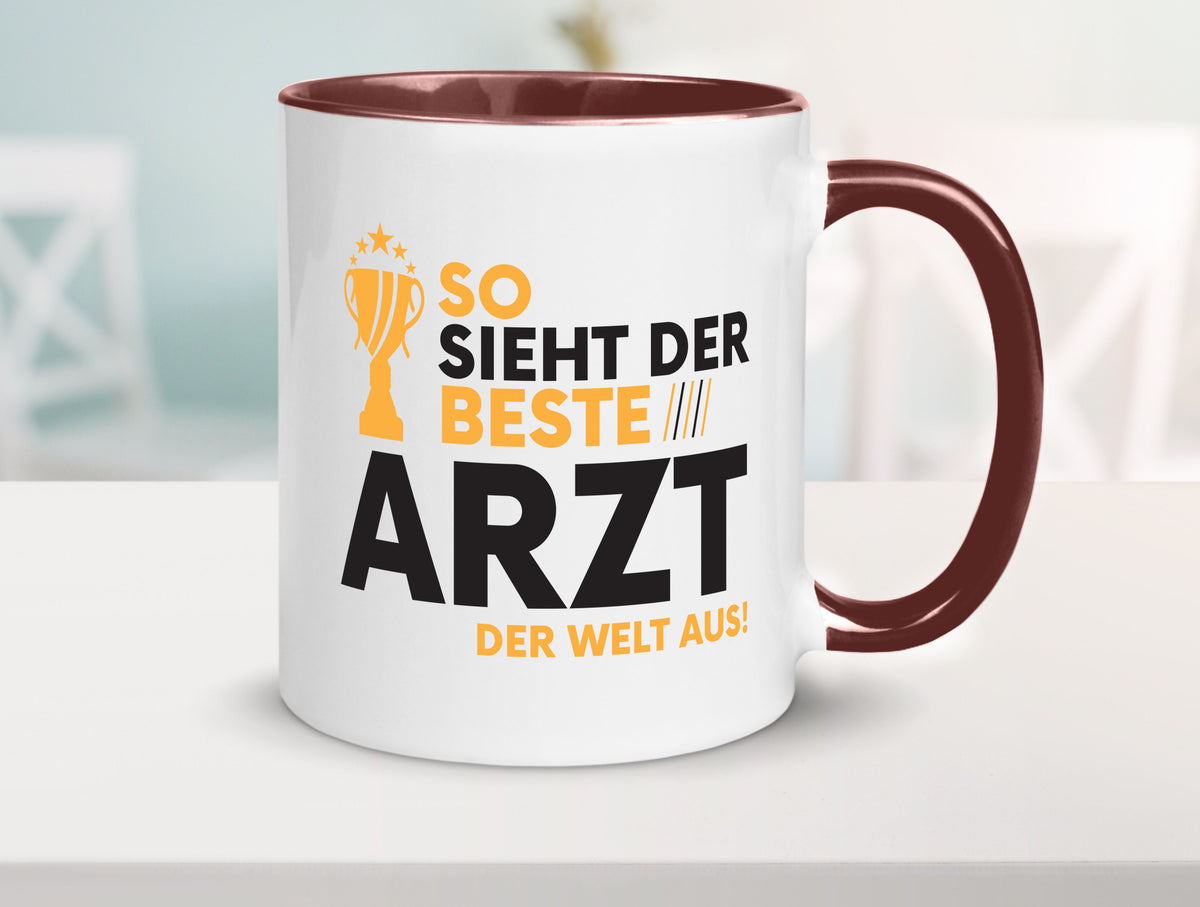 Der Weltbeste Arzt | Medizin Doktor Facharzt lustiger Spruch Geschenk Humor Tasse