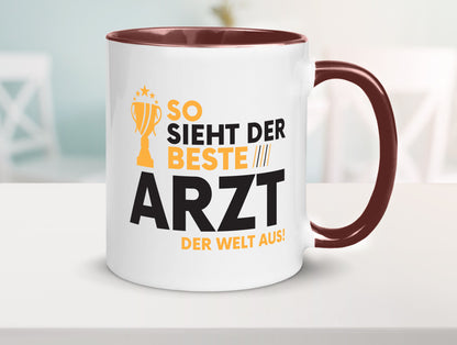 Der Weltbeste Arzt | Medizin Doktor Facharzt lustiger Spruch Geschenk Humor Tasse