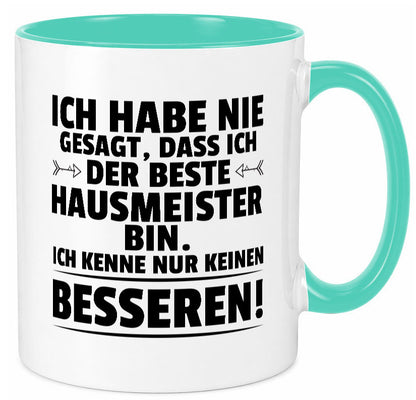 Der Beste Hausmeister | Hauswart Geschenkidee Humor Tasse