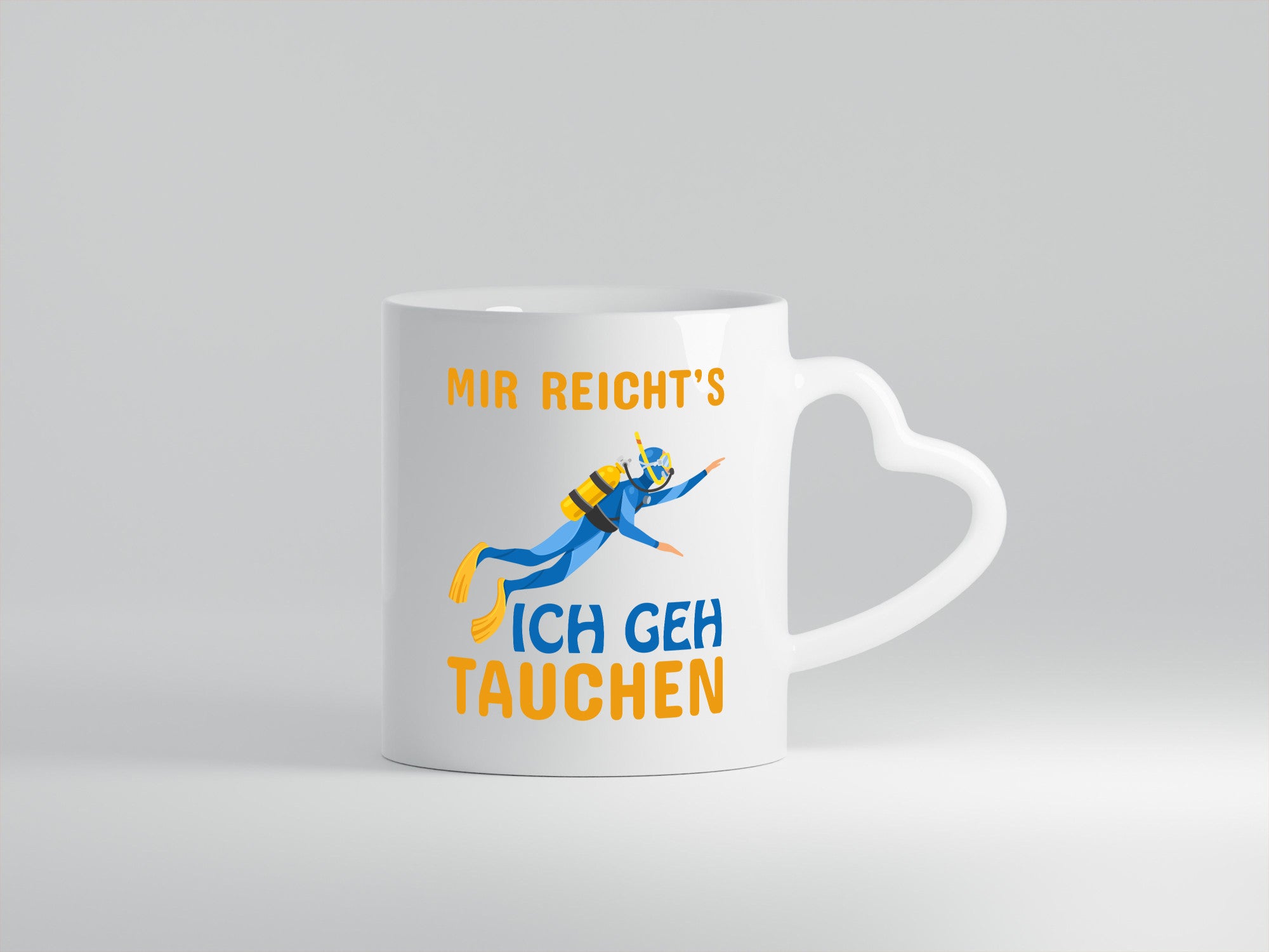Ich geh tauchen | Taucher Spruchtasse Schnorcheln Geschenkidee Humor Tasse