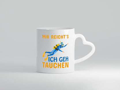Ich geh tauchen | Taucher Spruchtasse Schnorcheln Geschenkidee Humor Tasse
