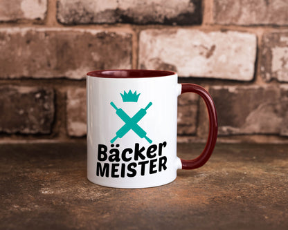 Bäcker Meister | Bäckerrei lustig Humor Geschenkidee Geschenk Tasse