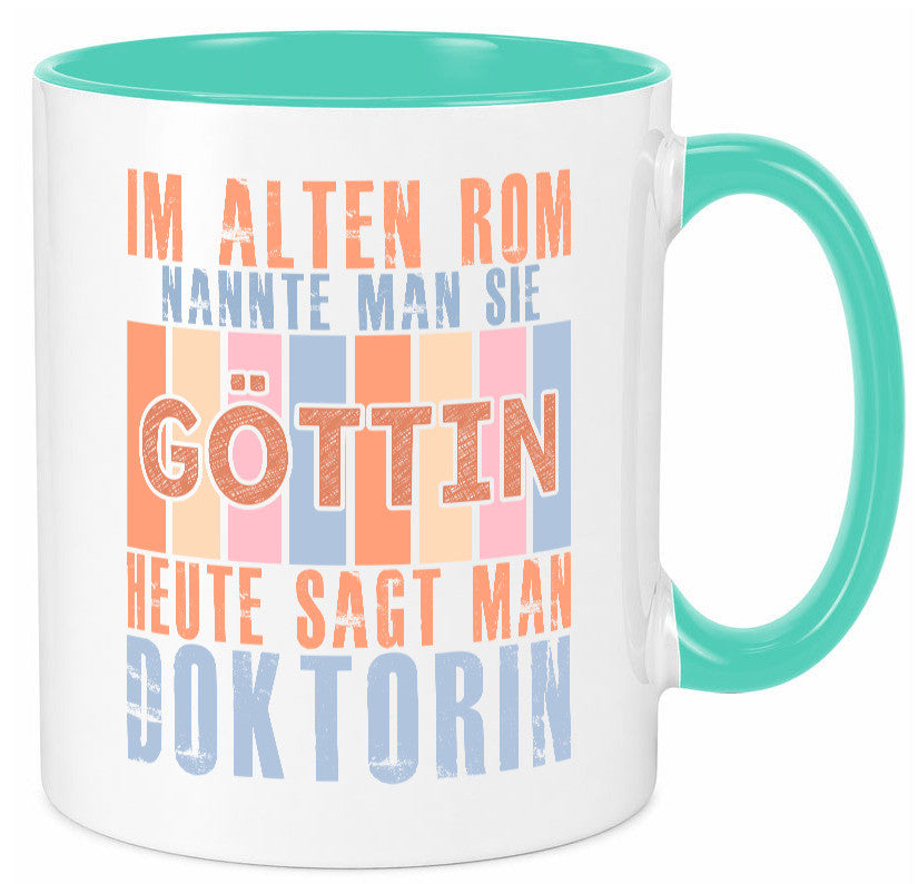 Heute sagt man: Doktorin | Doktorand Doktortitel Geschenk Humor Geschenkidee