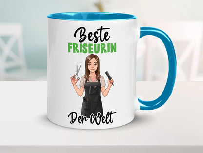 Beste Friseurin | Friseuse Frisuerin Geschenk Humor Geschenkidee lustiger