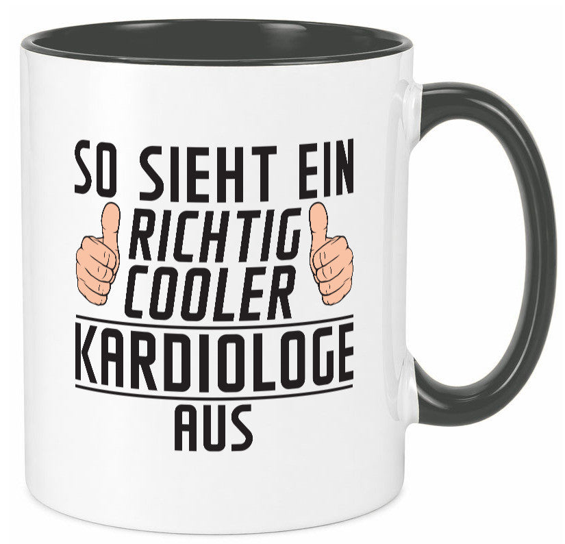 Richtig Cooler Kardiologe | Kardiologie lustiger Spruch Geschenk Humor