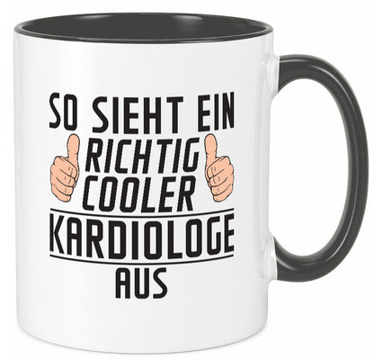 Richtig Cooler Kardiologe | Kardiologie lustiger Spruch Geschenk Humor