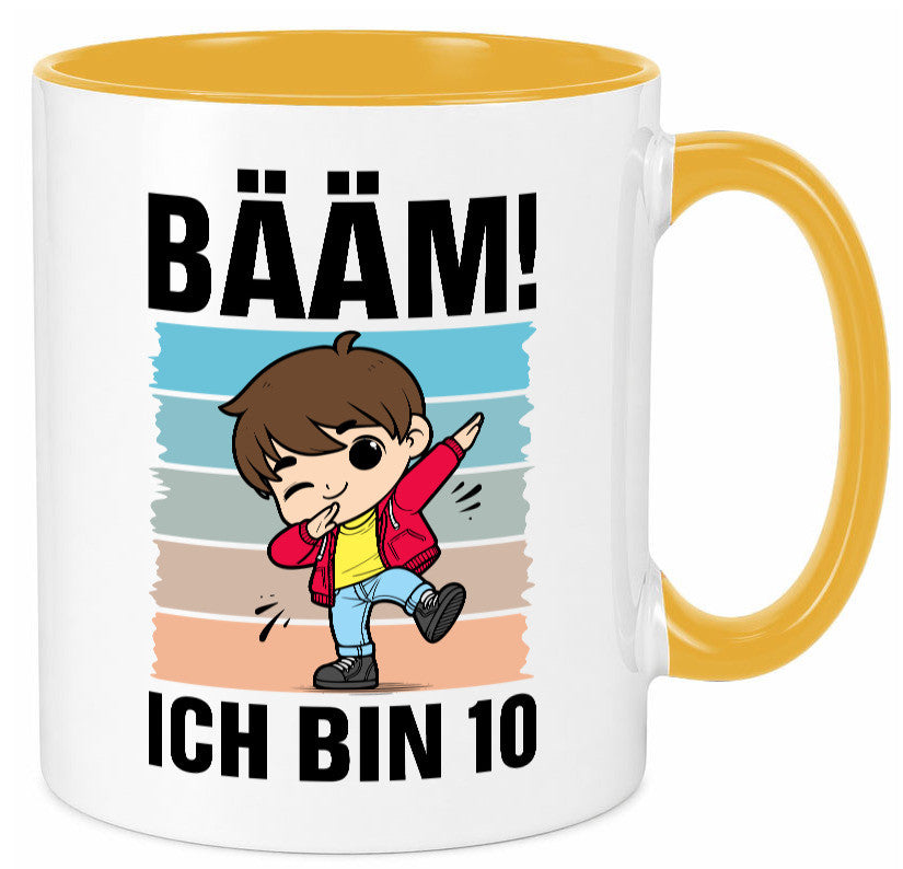 10. Geburtstag | Ich bin 10 Jahre Bäääm Dabbing Kind Humor Geschenkidee Tasse