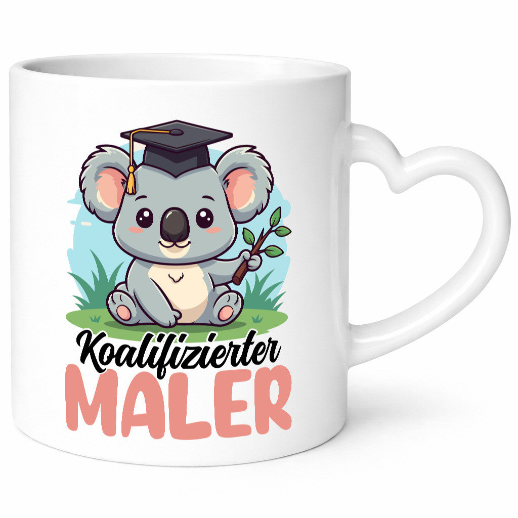 Koalifizierter Maler | Malerei lustiger Spruch Geschenk Humor Geschenkidee Tasse