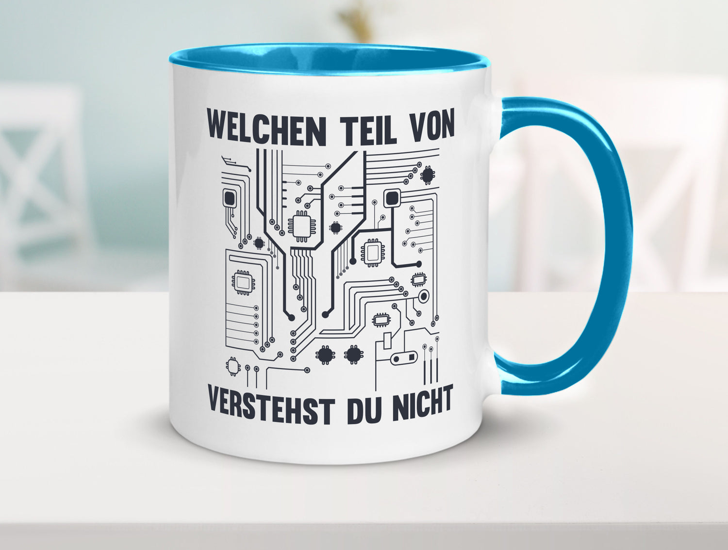 Welchen teil von verstehst du nicht | technik Humor Geschenkidee Tasse