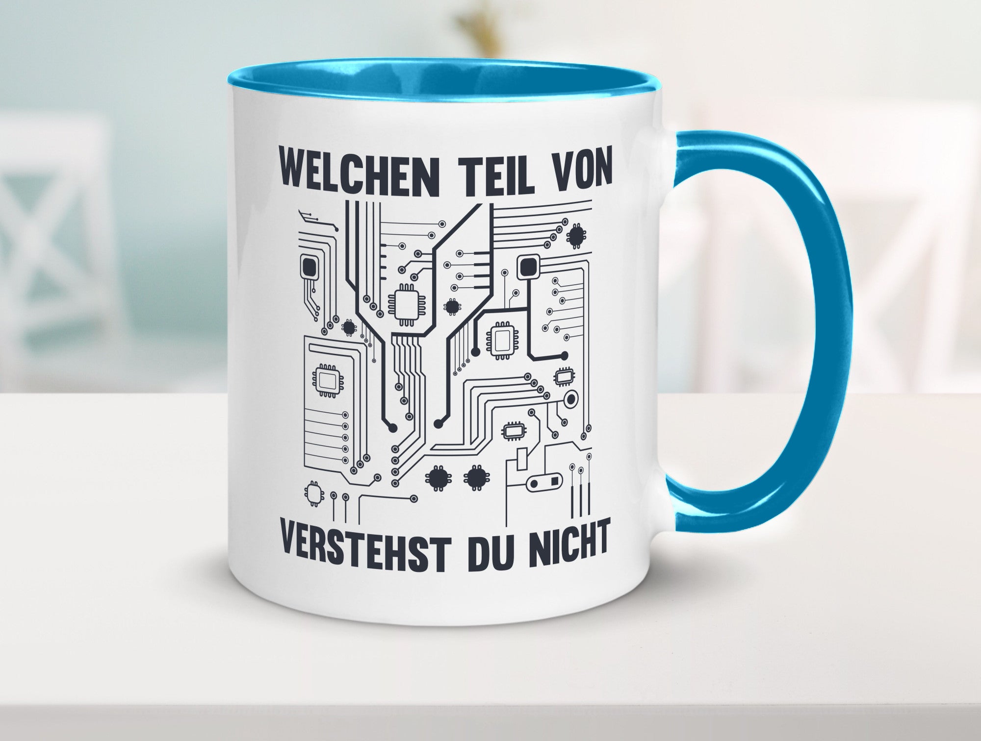 Welchen teil von verstehst du nicht | technik Humor Geschenkidee Tasse