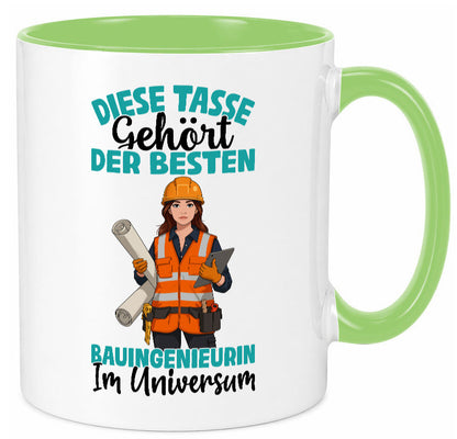 Im Universum: Bauingenieurin | Ingenieurin lustiger Spruch Geschenk Humor