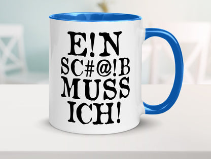 Einen Scheiß muss ich | Protest Teenager Humor lustiger Spruch Geschenk