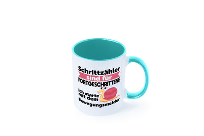 Schrittzähler Fortgeschrittene, Bewegungsmelder | Schnecke Geschenk Humor