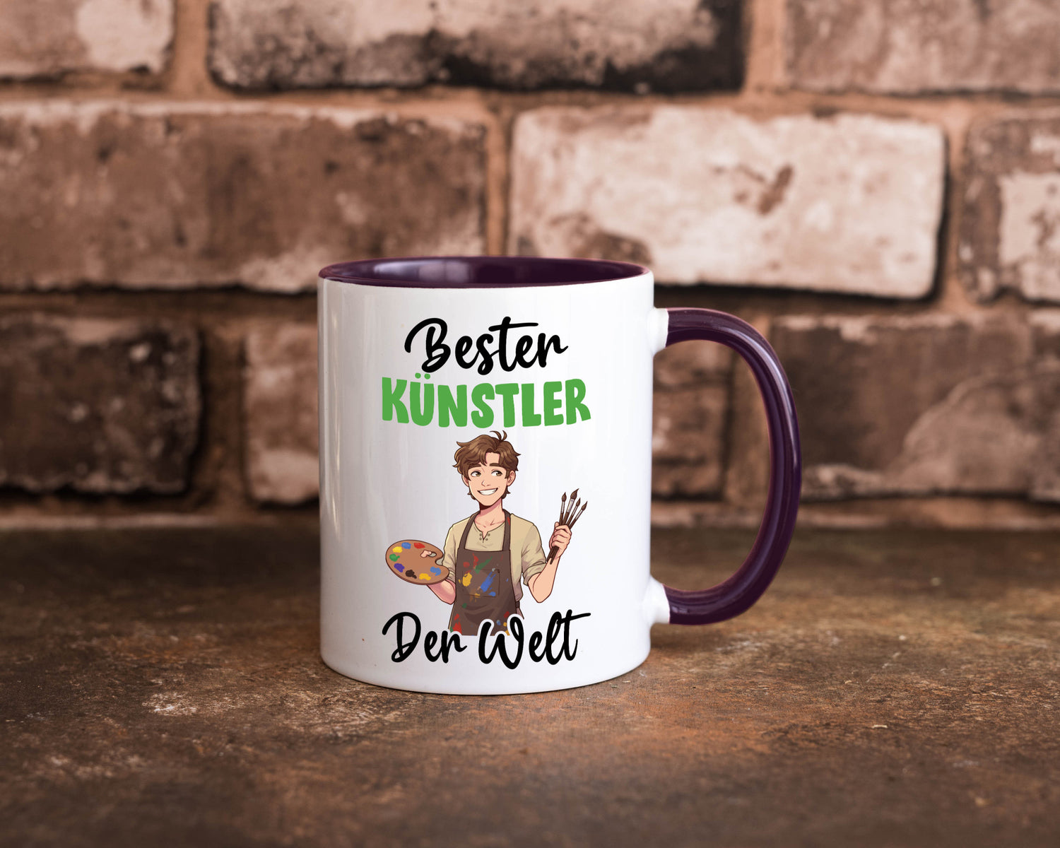 Bester Künstler | Kunst Geschenkidee Humor Tasse