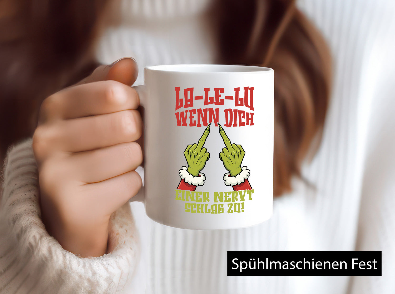 La Le Lu | Weihnachten Weihnachtsmuffel Lichter vl9 lustig Humor Geschenkidee