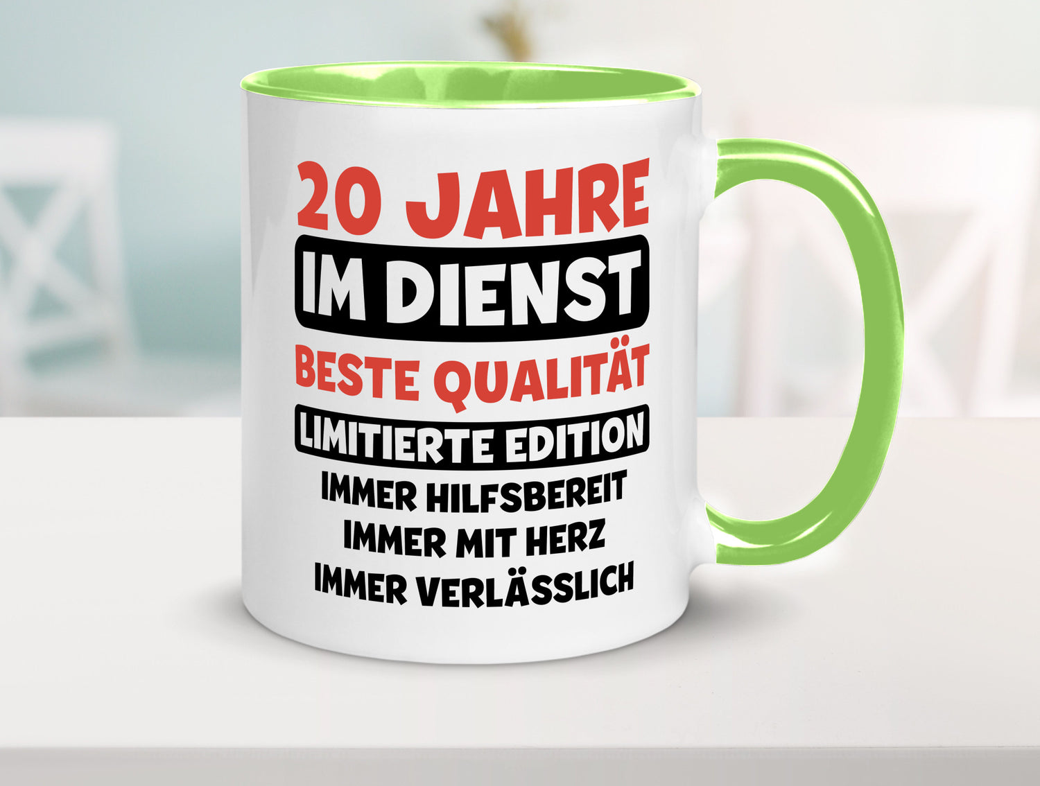 20 Jahre im Dienst | Jubiläum Arbeit v3 Geschenk Kollegen Büro lustiger Spruch