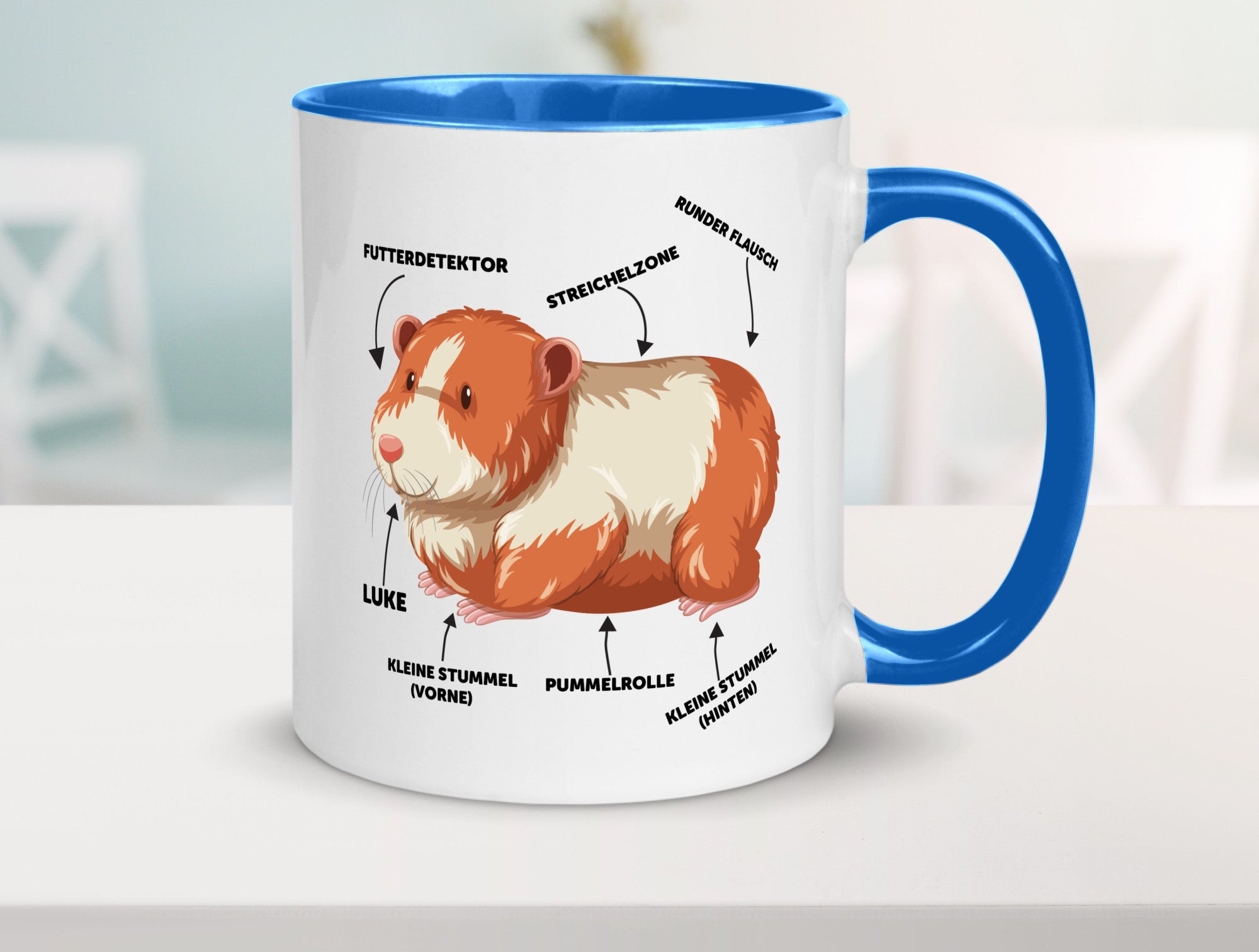 Meerschwein Geschenkidee Humor Tasse