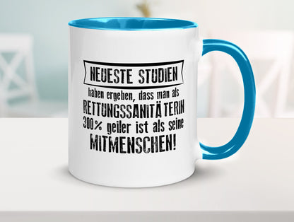 Neuste Studien: Rettungssanitäterin | Sanitäter lustiger Spruch Geschenk Humor
