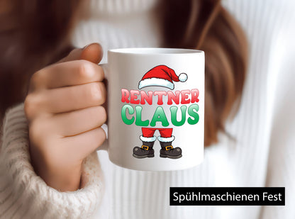 Rentner Claus | Weihnachten Weihnachtsmann lustig Ruhestand Jubiläum Geschenk