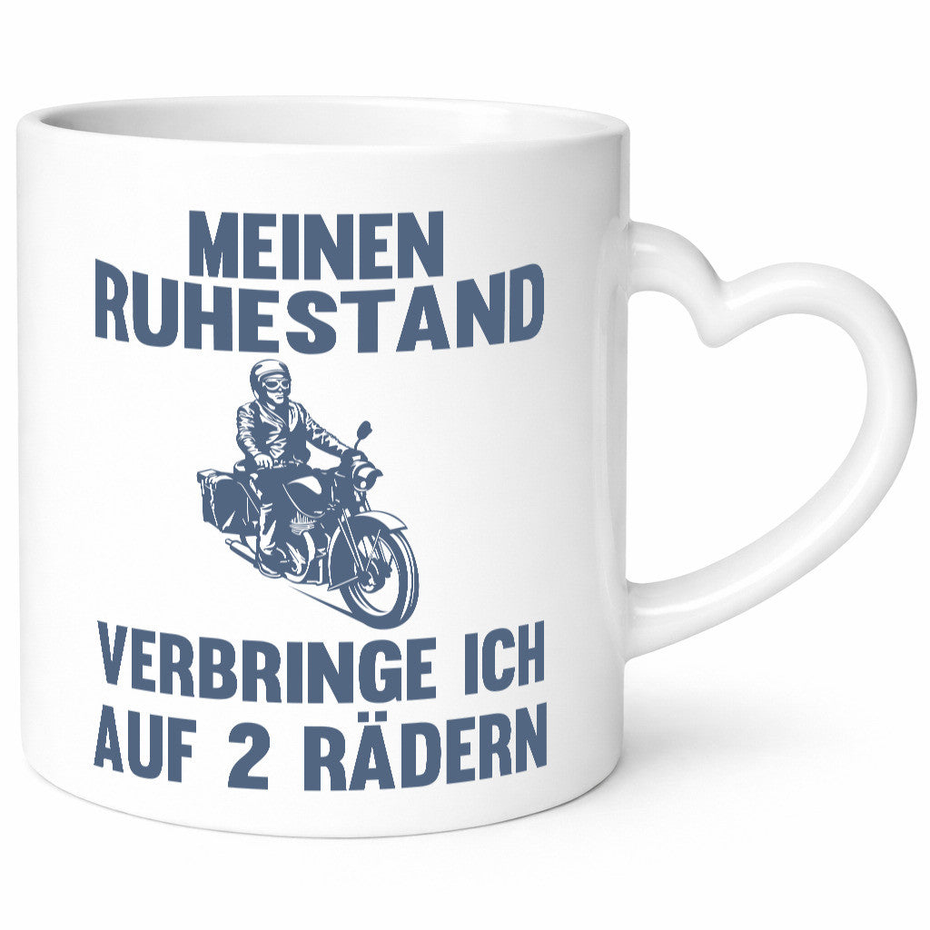 Ruhestand verbringe ich auf 2 Rädern | Opa Motorrad Geschenkidee Familie Humor