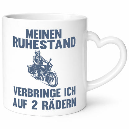 Ruhestand verbringe ich auf 2 Rädern | Opa Motorrad Geschenkidee Familie Humor