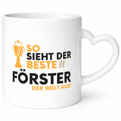 Der Weltbeste Förster | Forst Arbeit Geschenkidee Kollegen Büro Humor Tasse