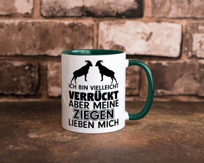 Meine Ziegen | Hirte Tasse Bauernhof Hirtin Bauer Humor Geschenkidee