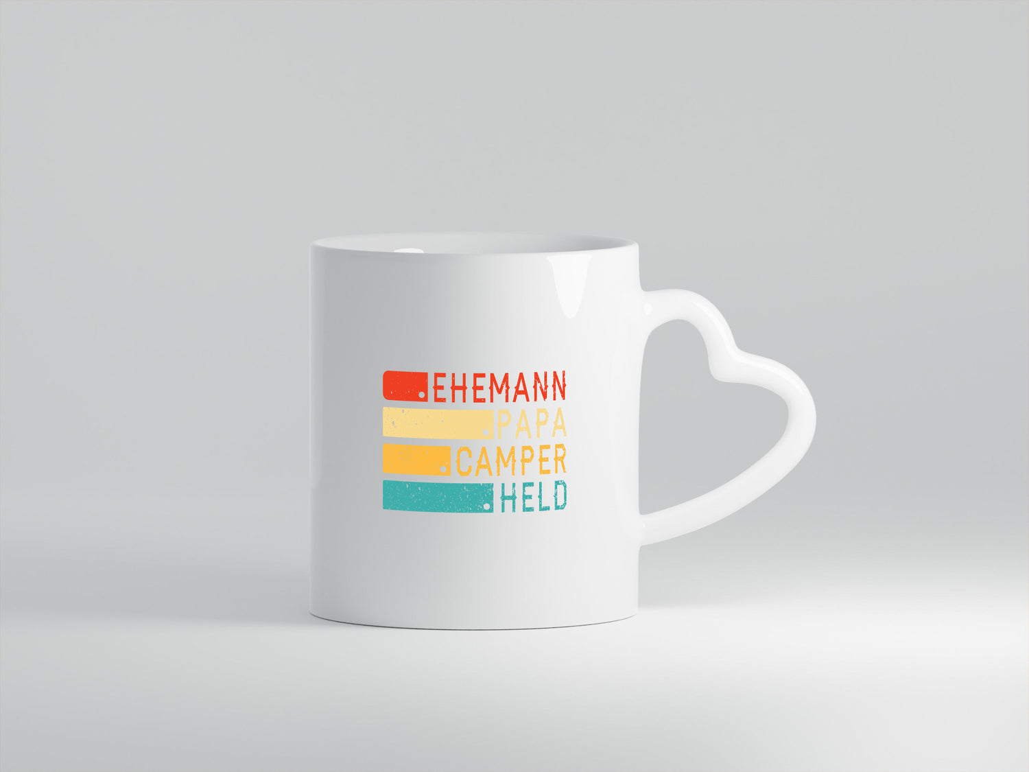 Ehemann | Papa Camper Held Camping Natur Humor Geschenkidee Tasse