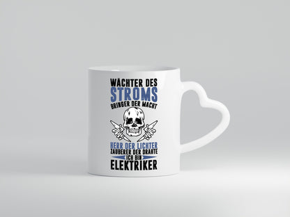 Ich bin Elektriker lustig Humor Geschenkidee Geschenk Tasse
