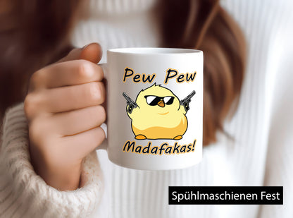 Pew Madafakas Lustig Geschenkidee Humor Tasse